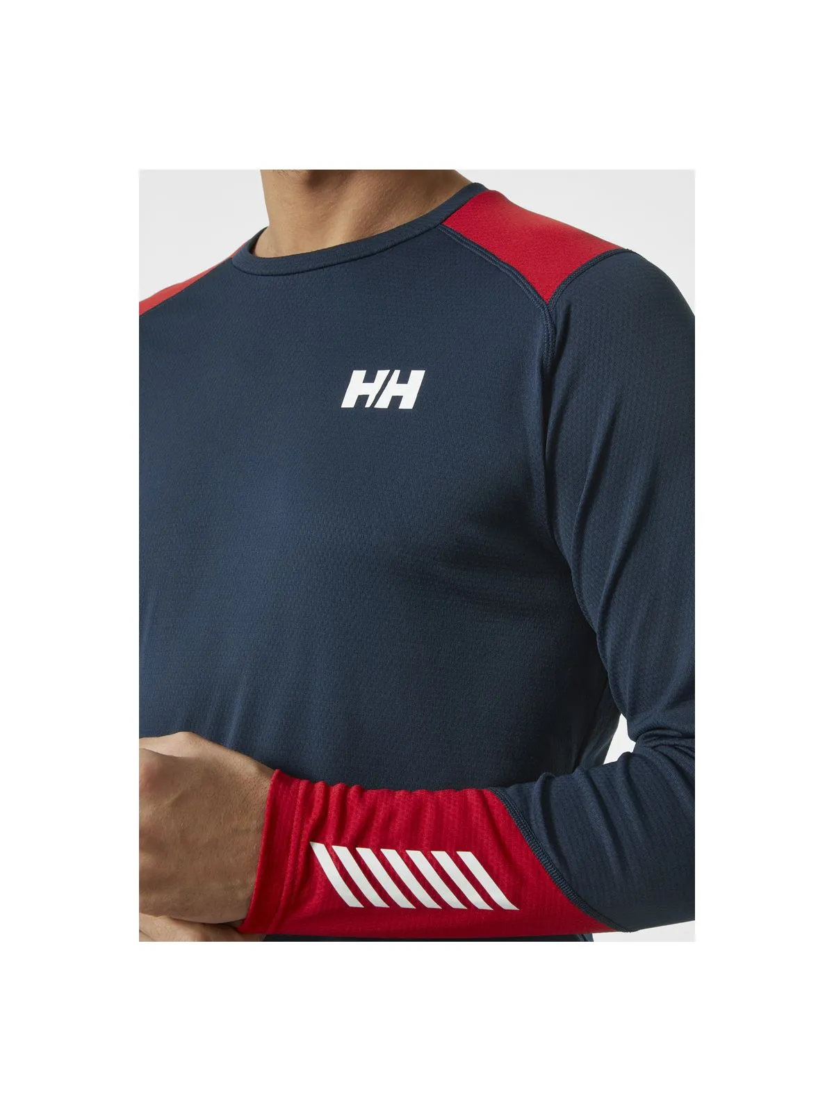 Koszulka męska Helly Hansen Lifa Active Crew granatowy