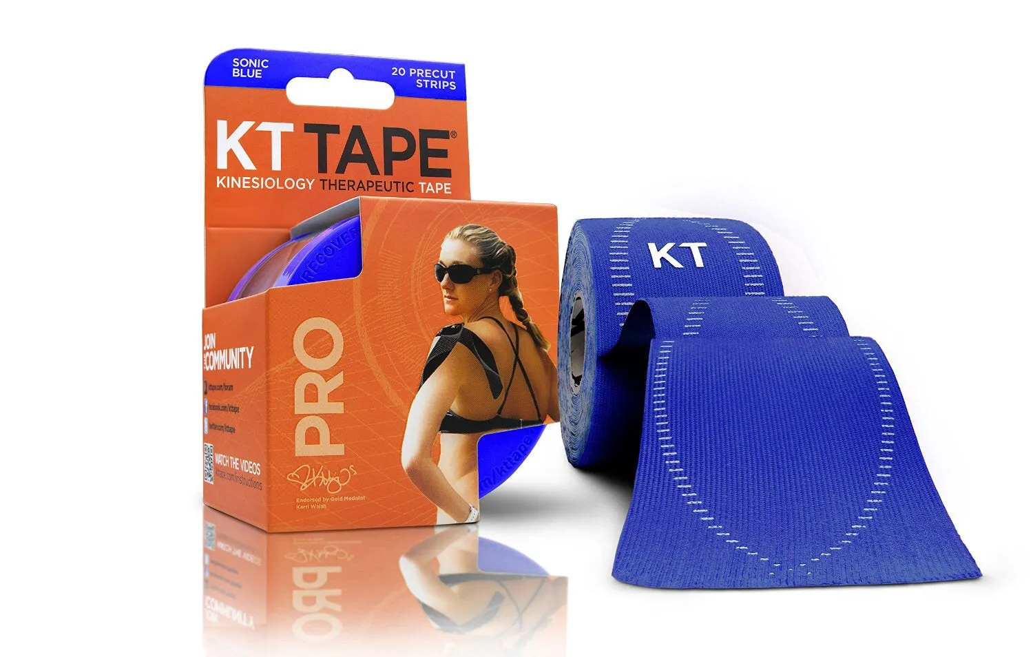 KT Tape Pro - Sonic Blue