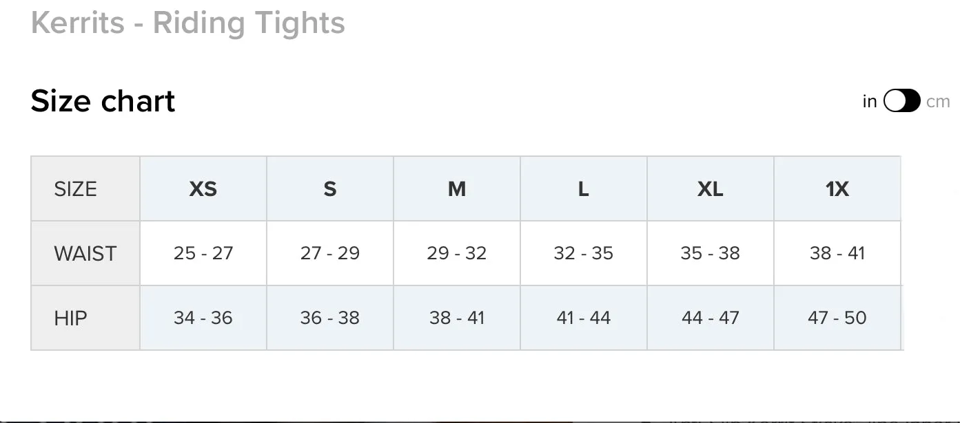 Ladies’ Kerrits Performance Tight Flow Rise