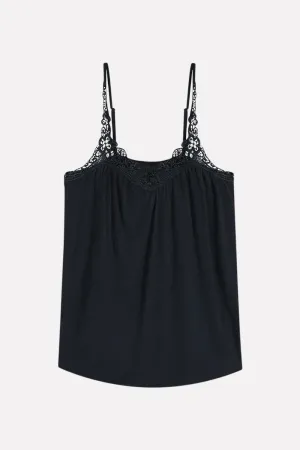 Ladies Sleeveless Stylish & Comfortable Lace Tank Top