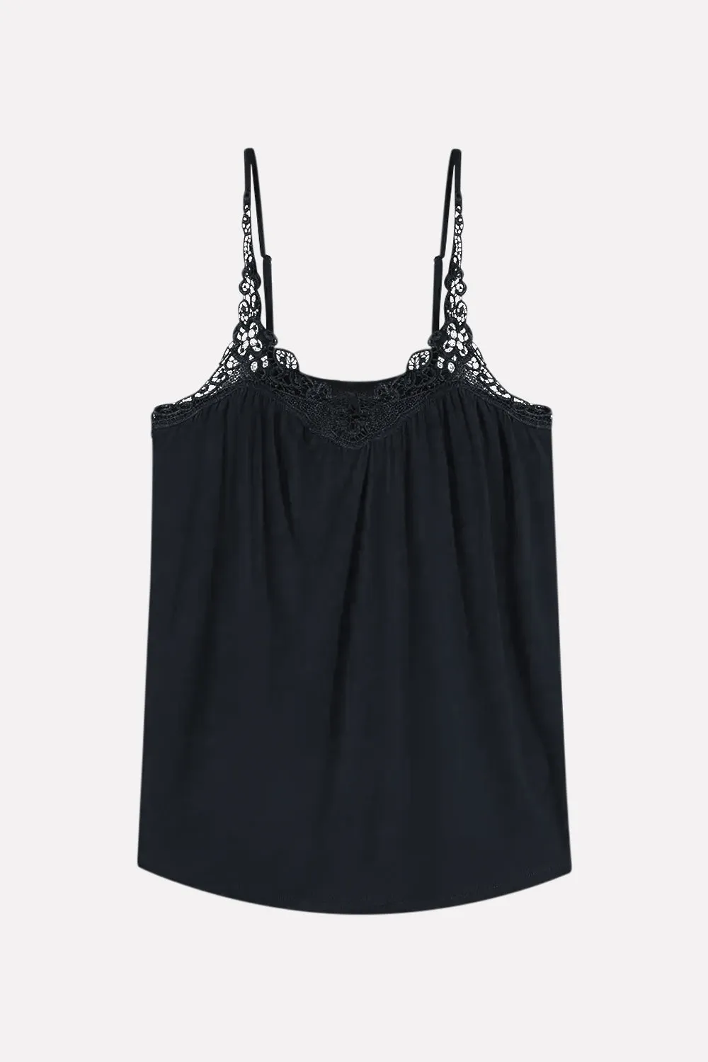 Ladies Sleeveless Stylish & Comfortable Lace Tank Top