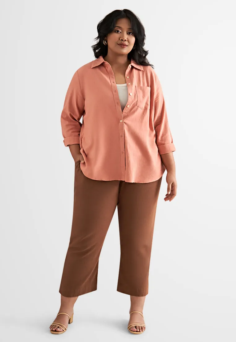 Laine Linen Drawstring Pants