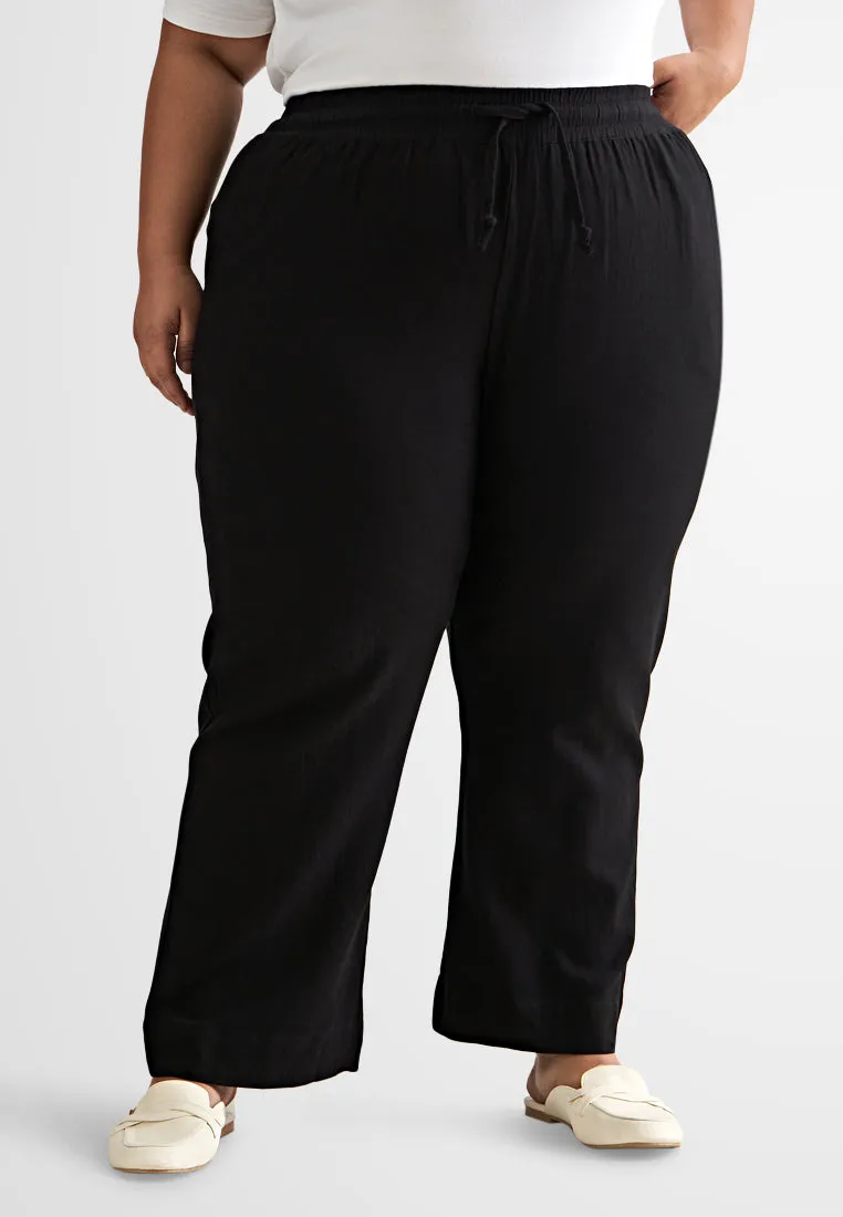 Laine Linen Drawstring Pants