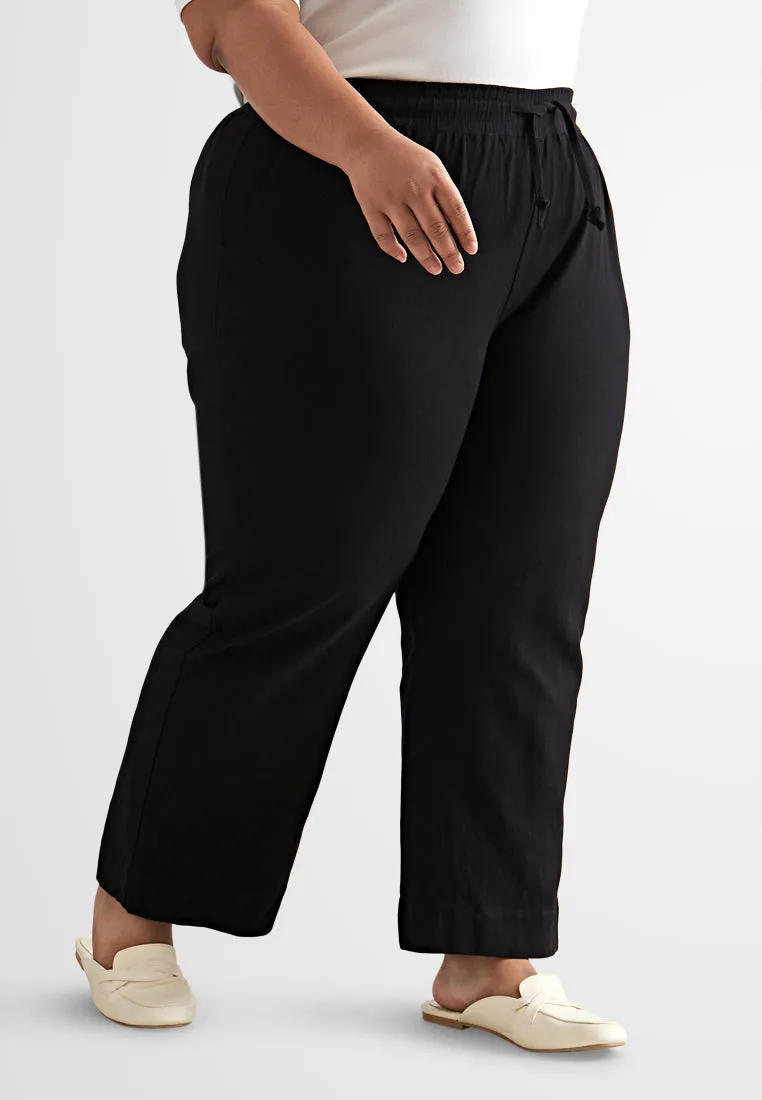 Laine Linen Drawstring Pants