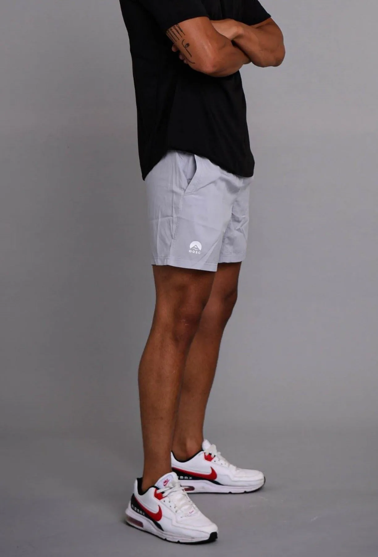 Last Rep Gym Shorts Cool Grey - Men's
