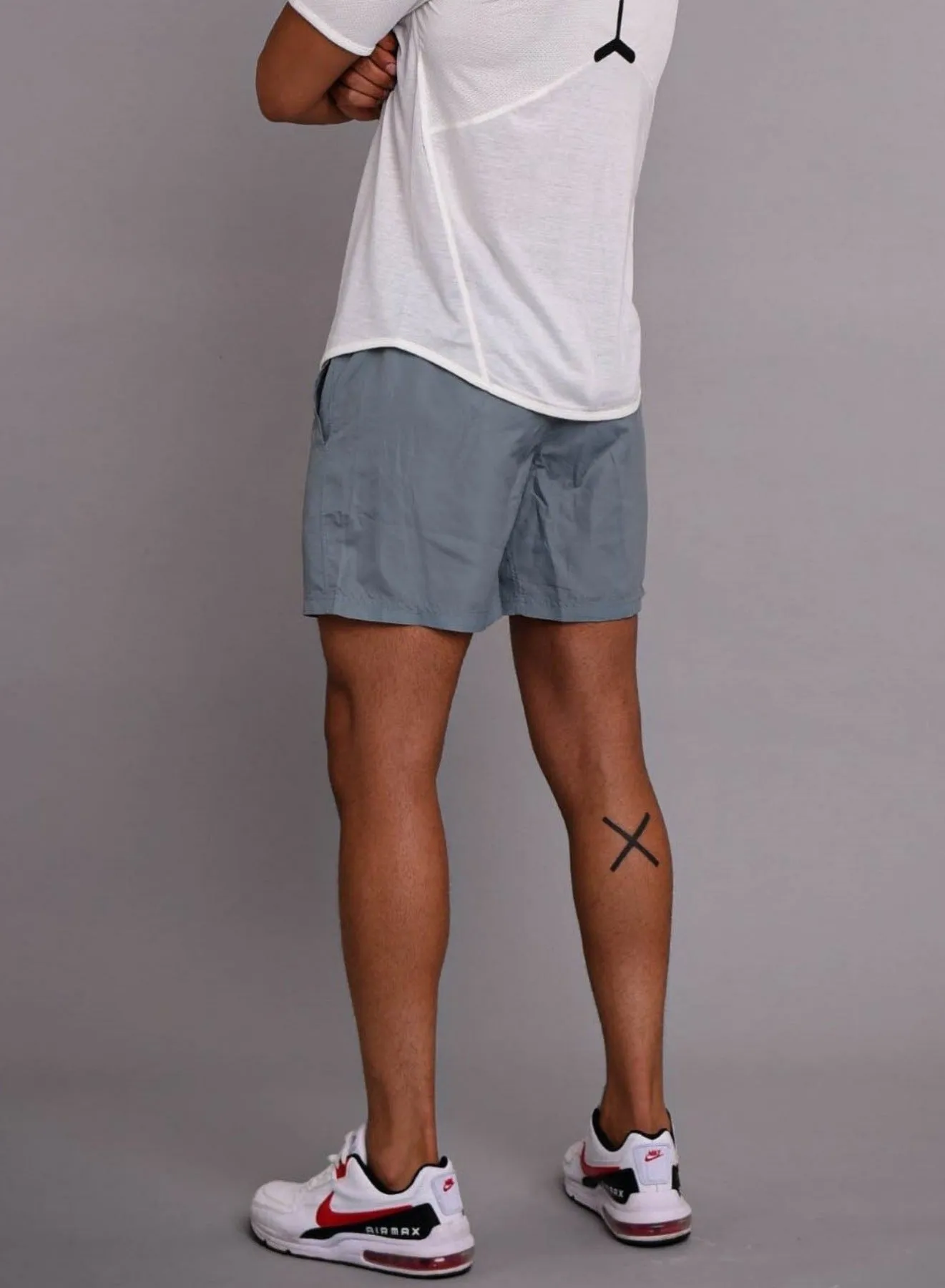 Last Rep Gym Shorts Storm Grey - Men's