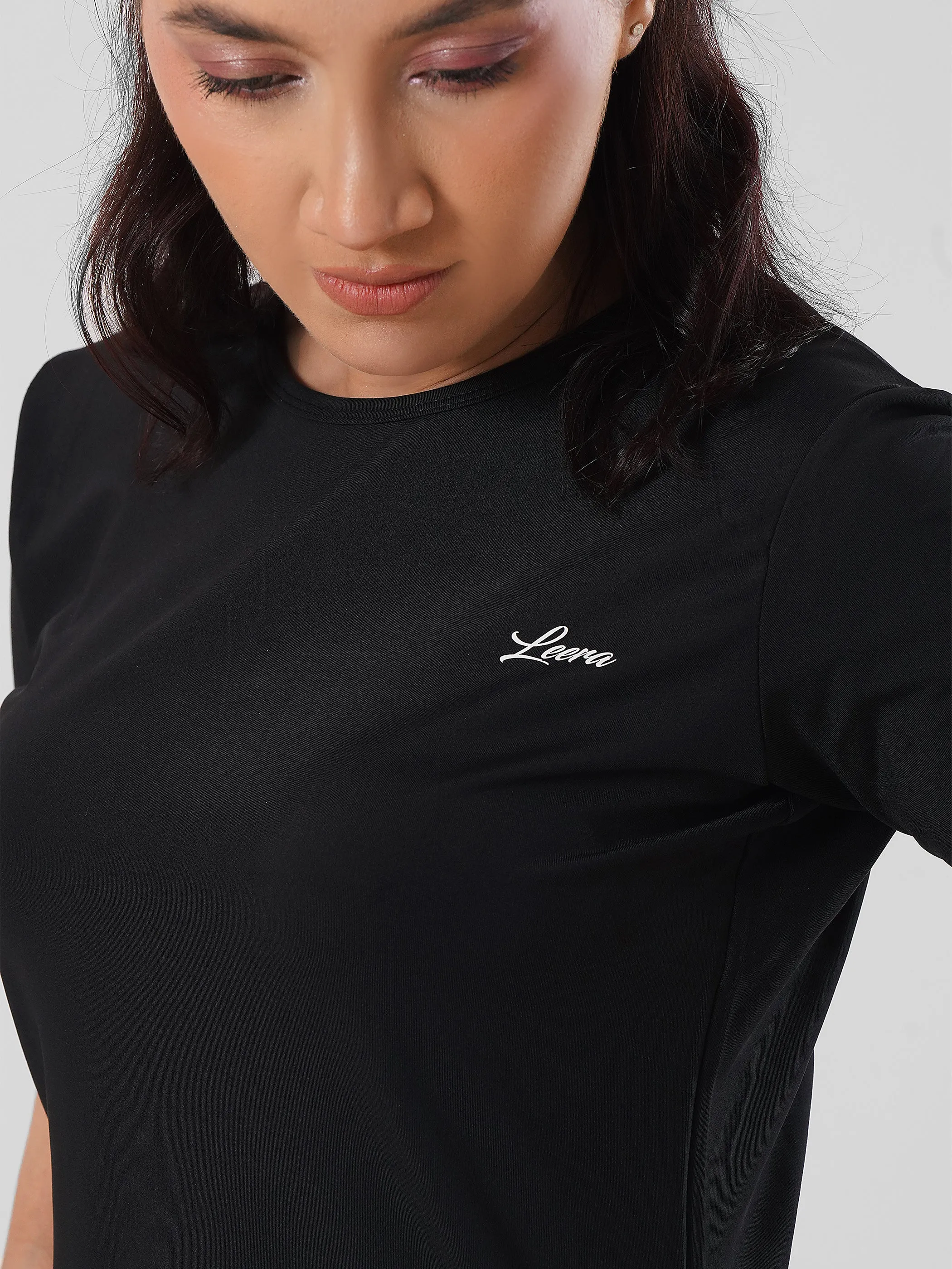 Leera Everyday Top in Black