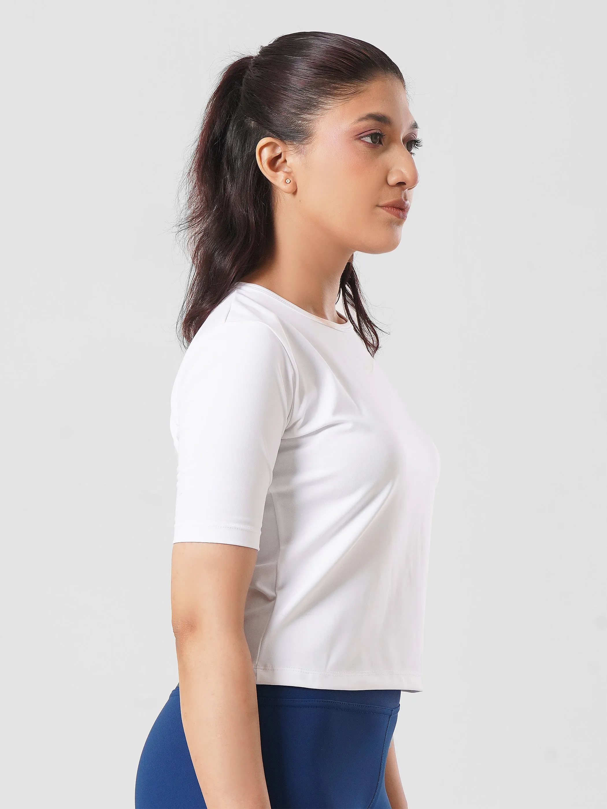 Leera Everyday Top in White