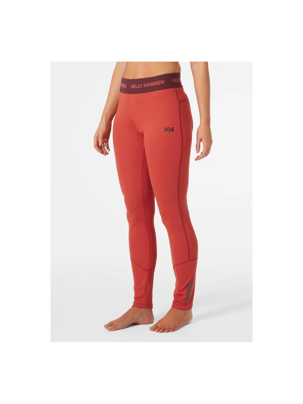 Legginsy Helly Hansen W Lifa Active Pant czerwony