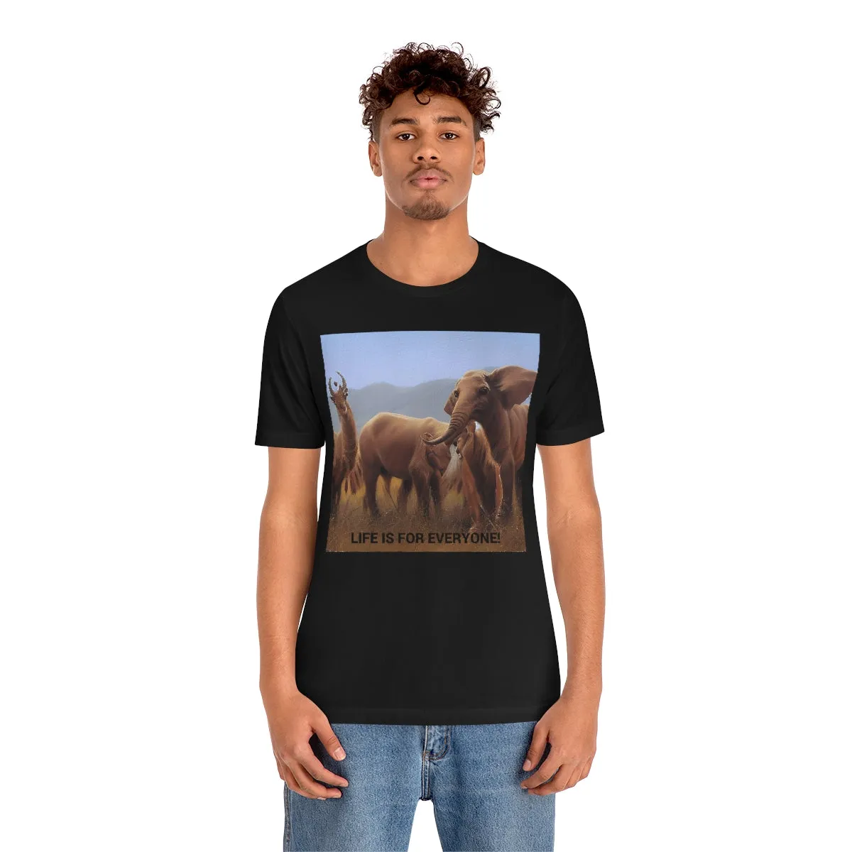 Life is for everyone Short Sleeve Tee