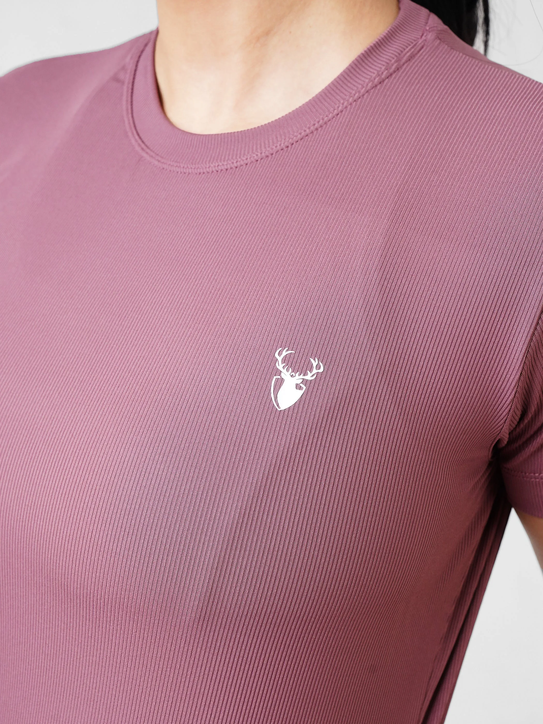 Lined Super Soft Top in Dull Rose
