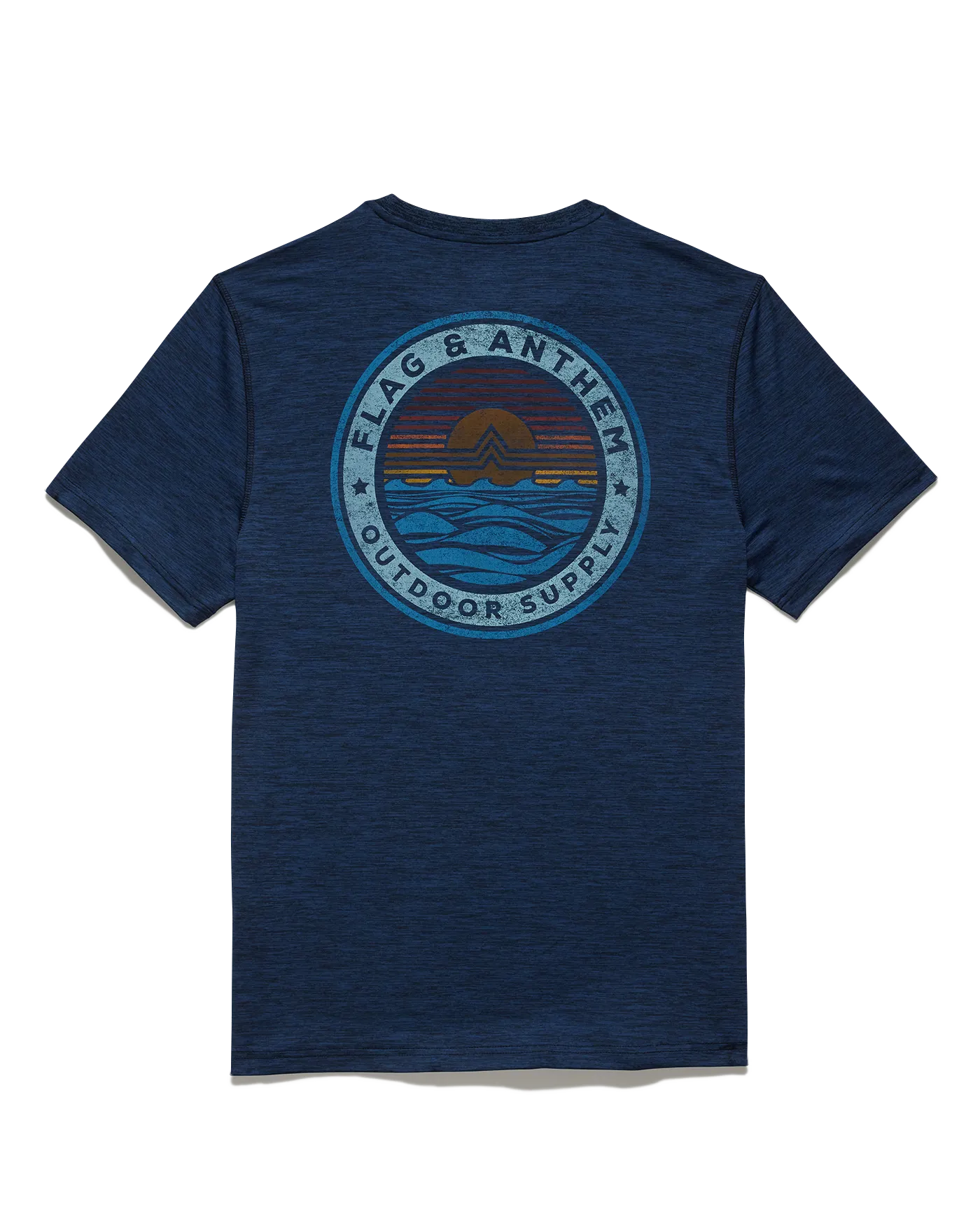 LOGO HERITAGE SUNSET PERFORMANCE TEE