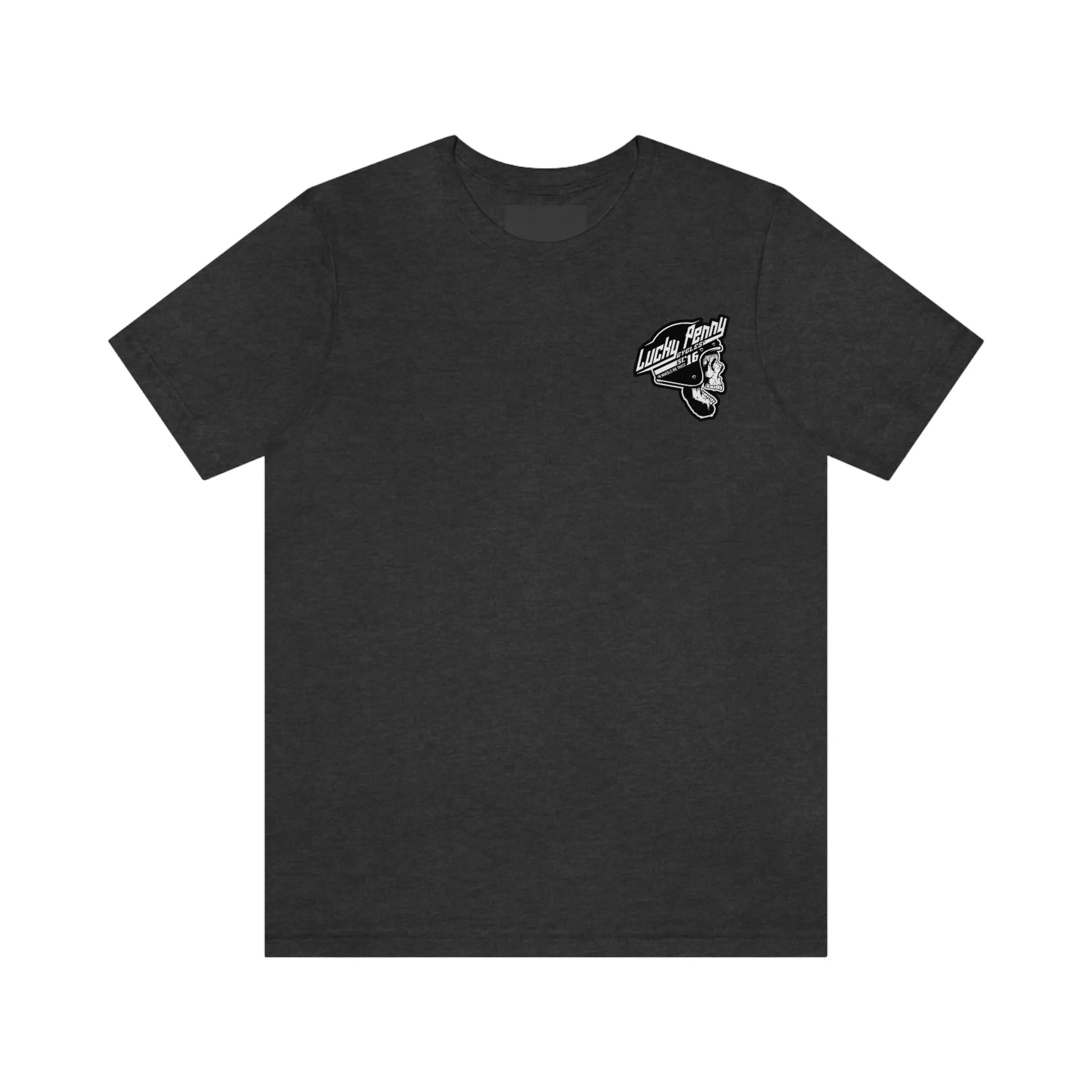 Lucky Penny Cycles DFW Cowboy Skull T-Shirt