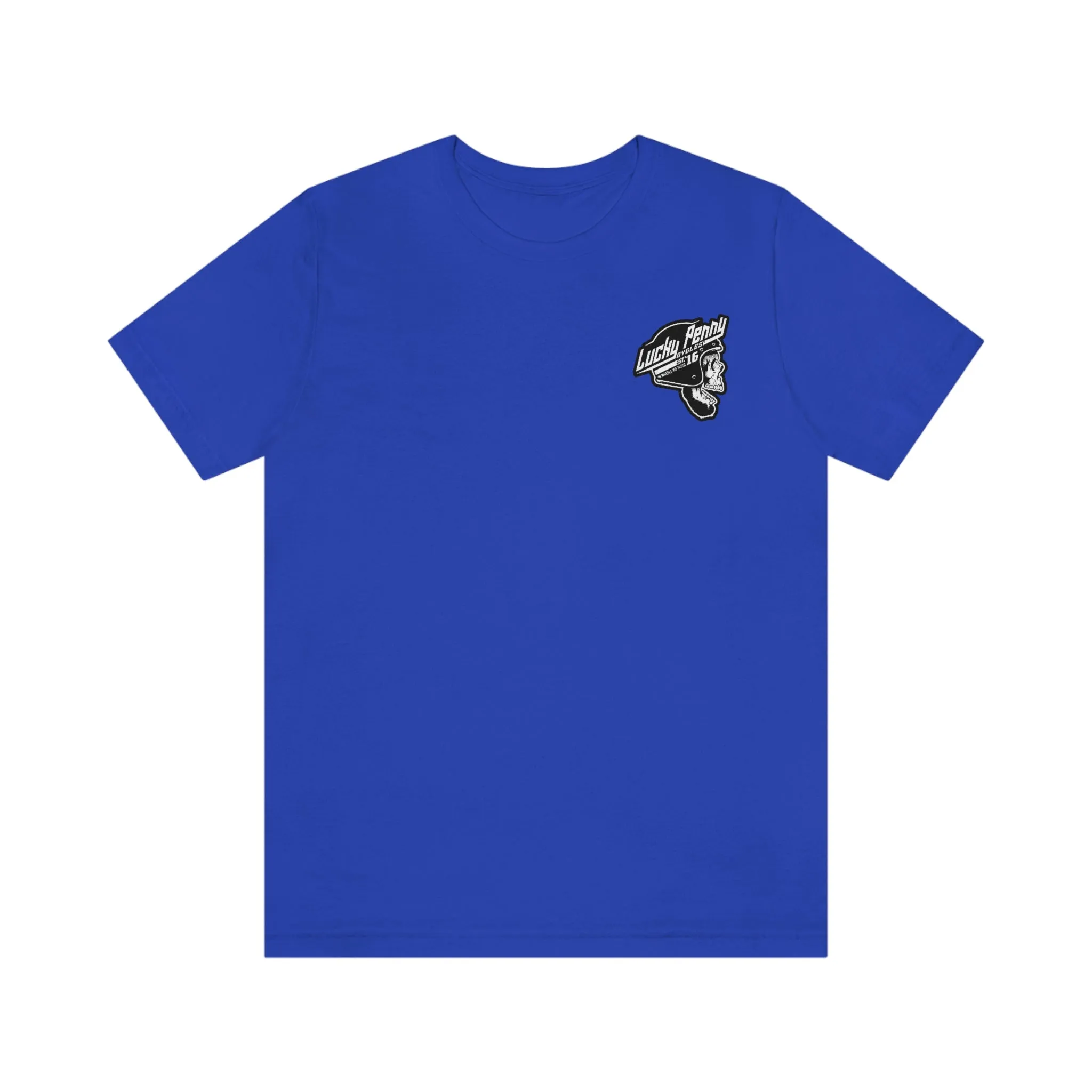 Lucky Penny Cycles DFW Cowboy Skull T-Shirt