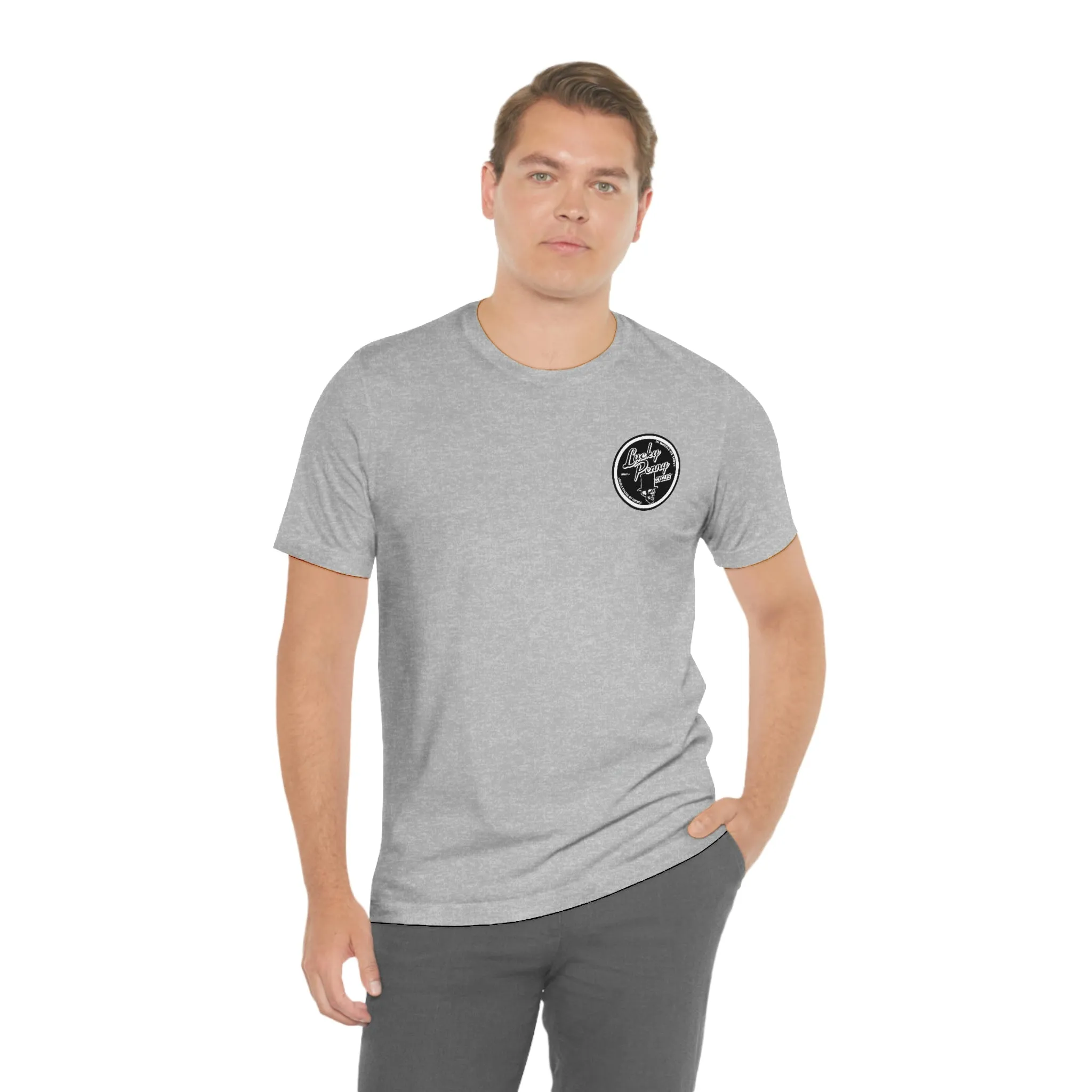 Lucky Penny Cycles DFW Skyline T-Shirt
