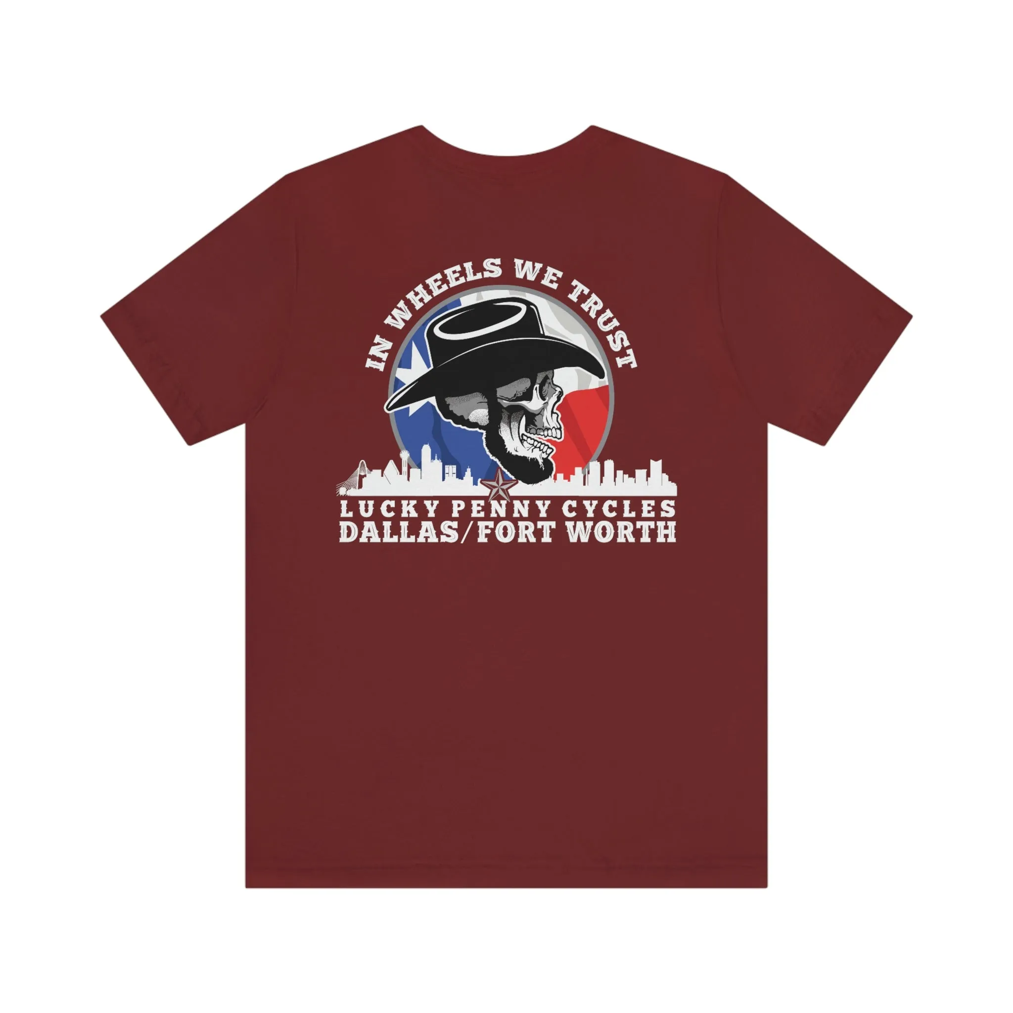 Lucky Penny Cycles DFW Skyline T-Shirt