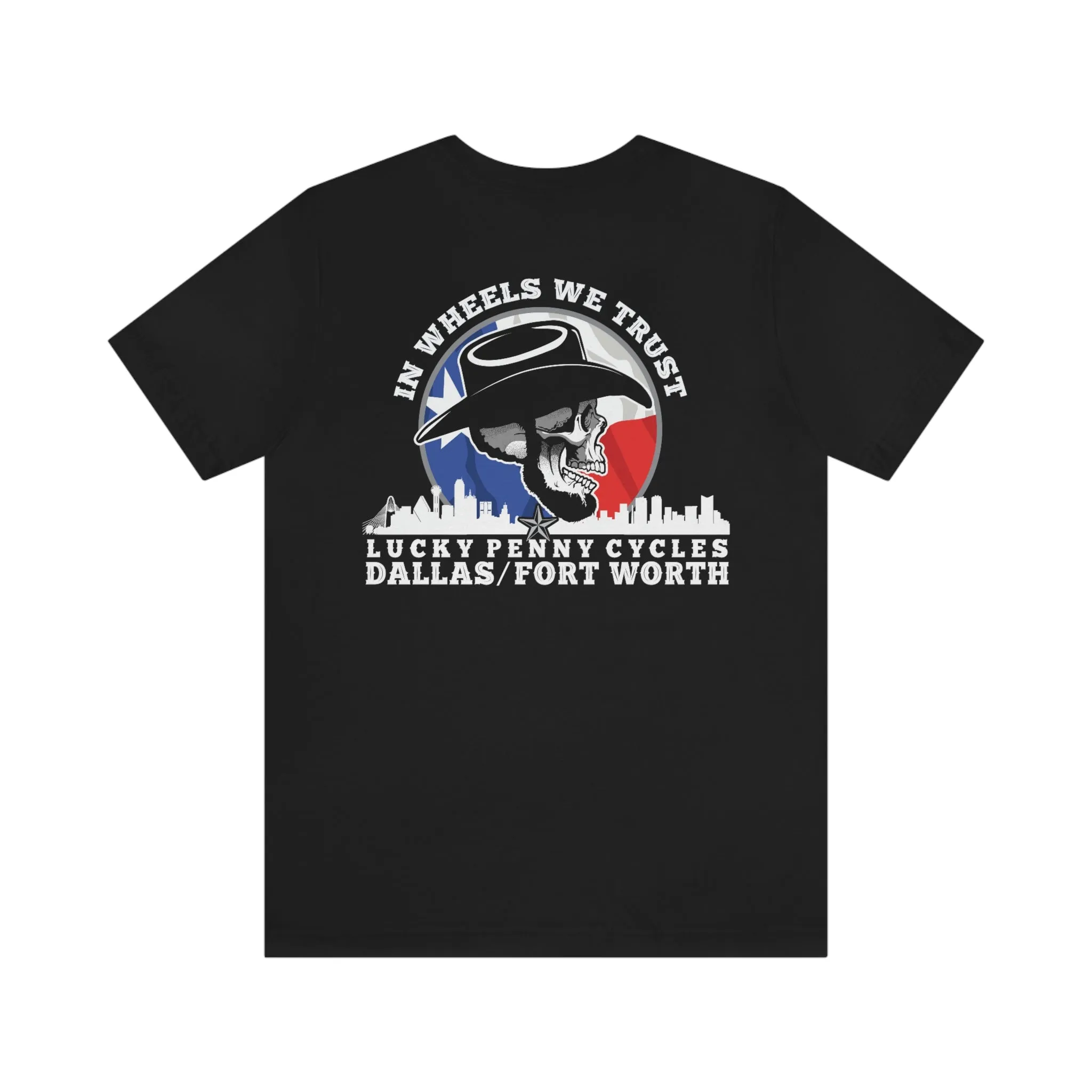 Lucky Penny Cycles DFW Skyline T-Shirt