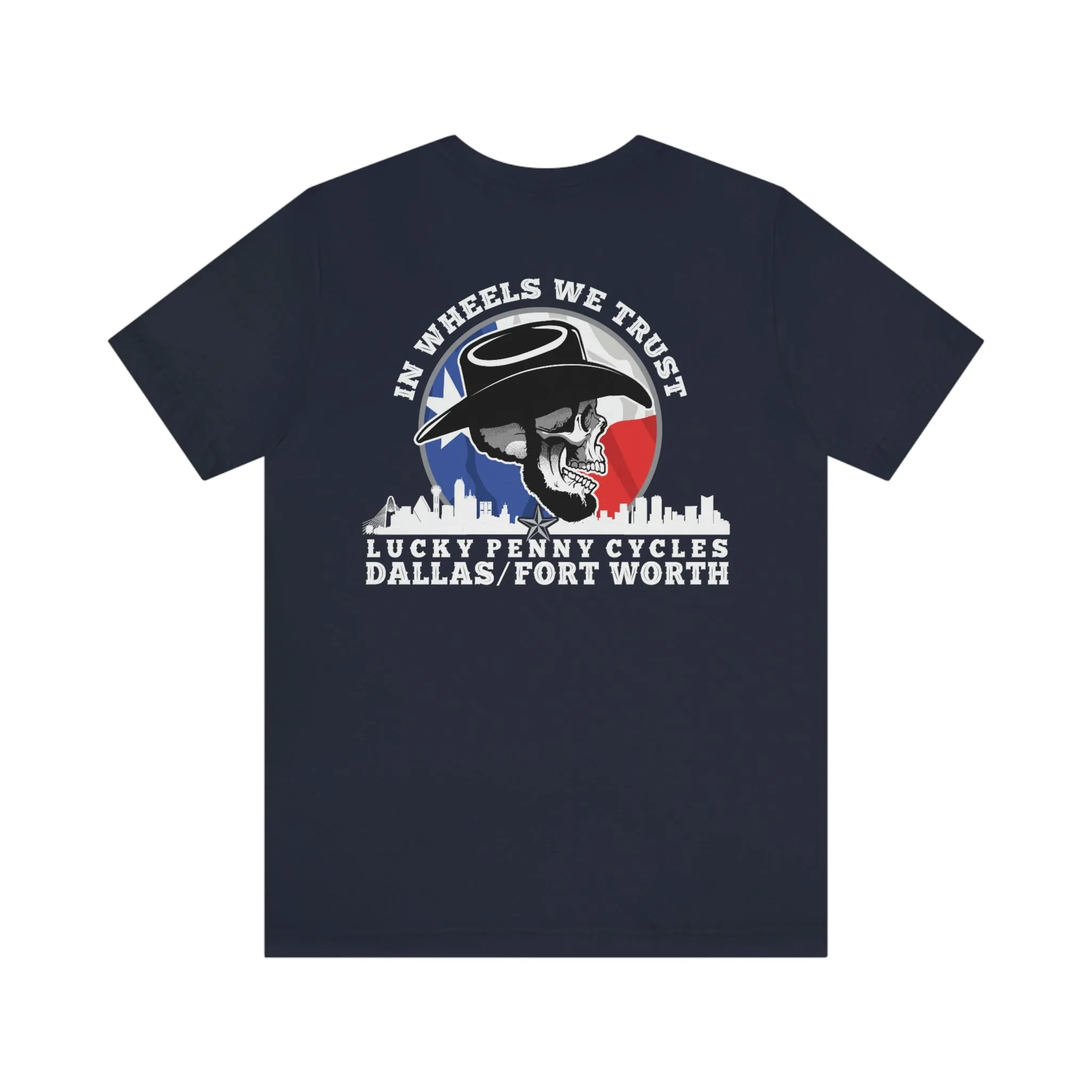 Lucky Penny Cycles DFW Skyline T-Shirt