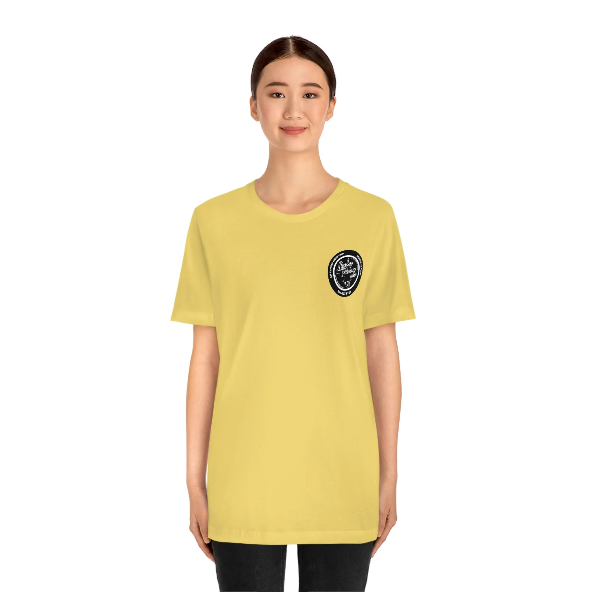 Lucky Penny Cycles Houston Skyline T-Shirt