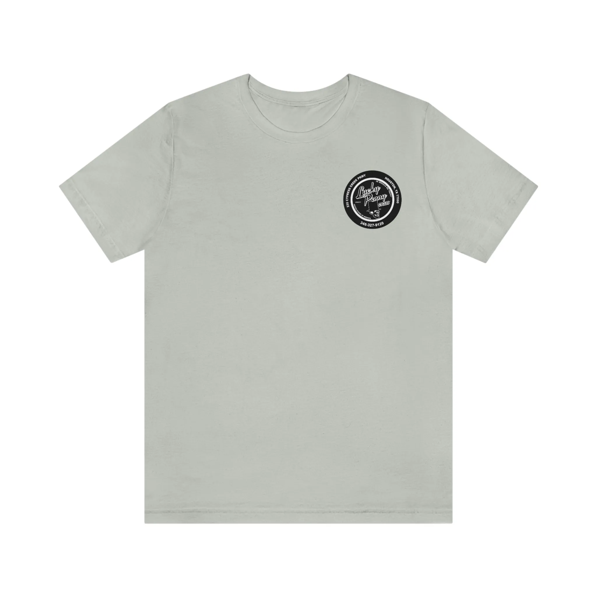Lucky Penny Cycles Houston Skyline T-Shirt