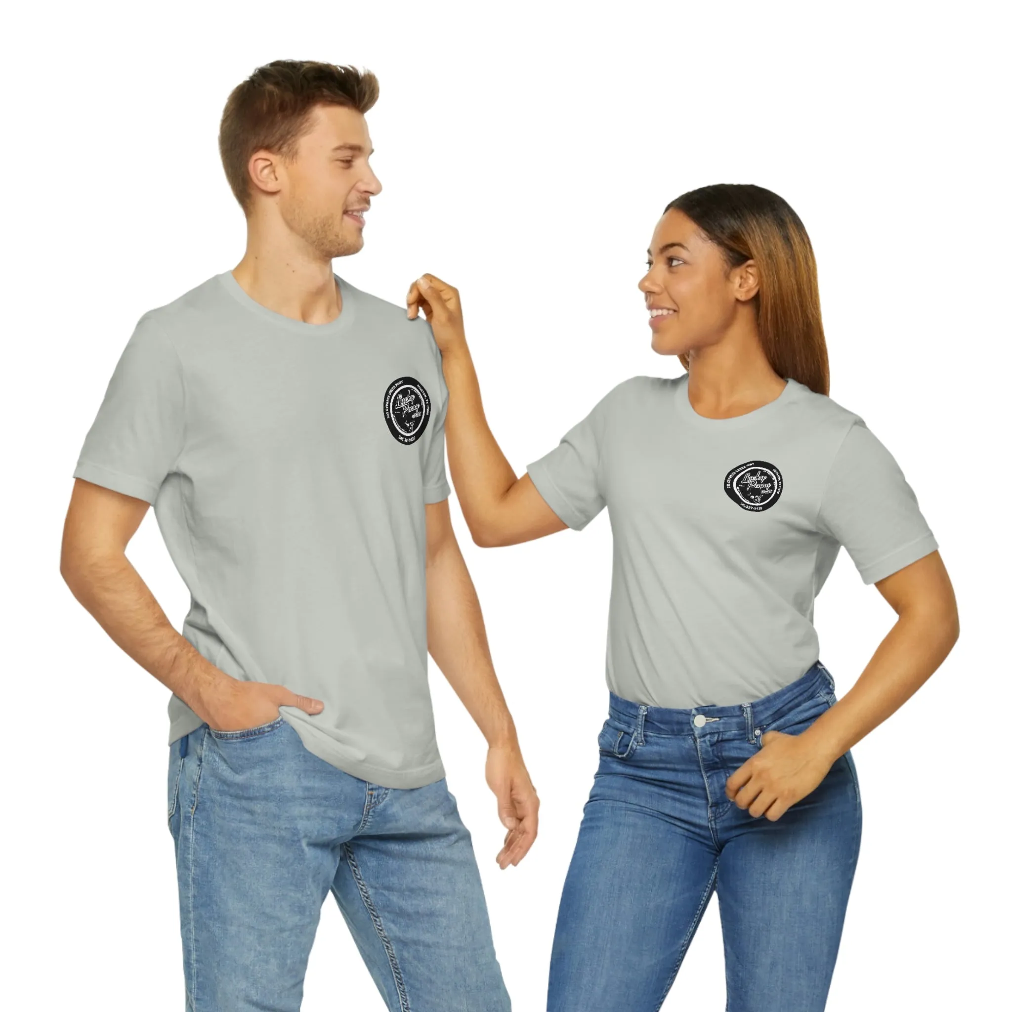 Lucky Penny Cycles Houston Skyline T-Shirt