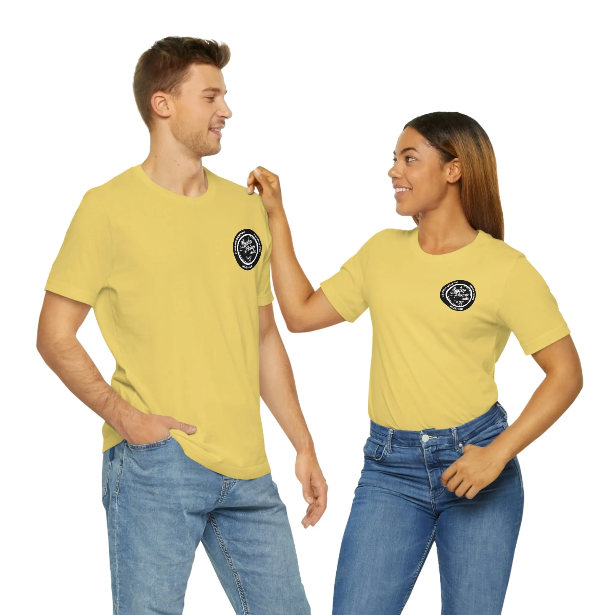 Lucky Penny Cycles Houston Skyline T-Shirt