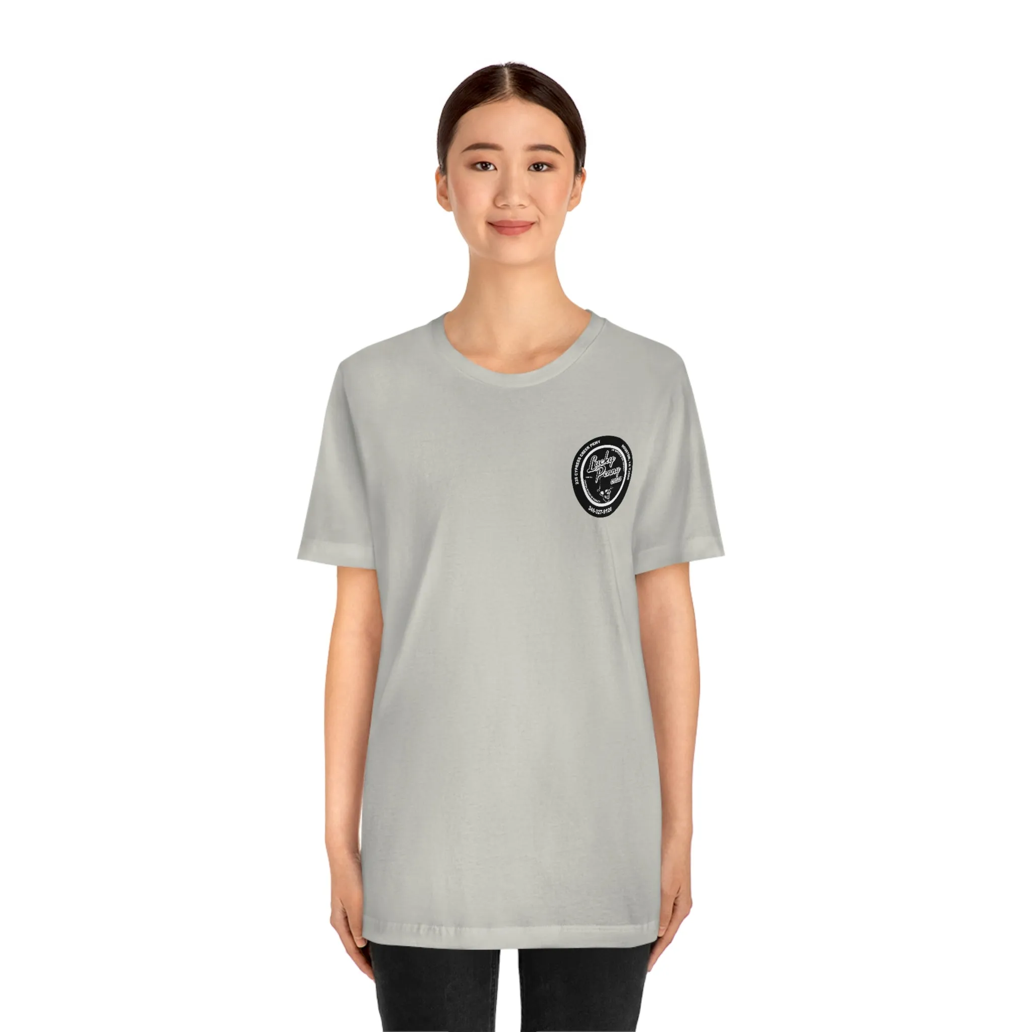 Lucky Penny Cycles Houston Skyline T-Shirt