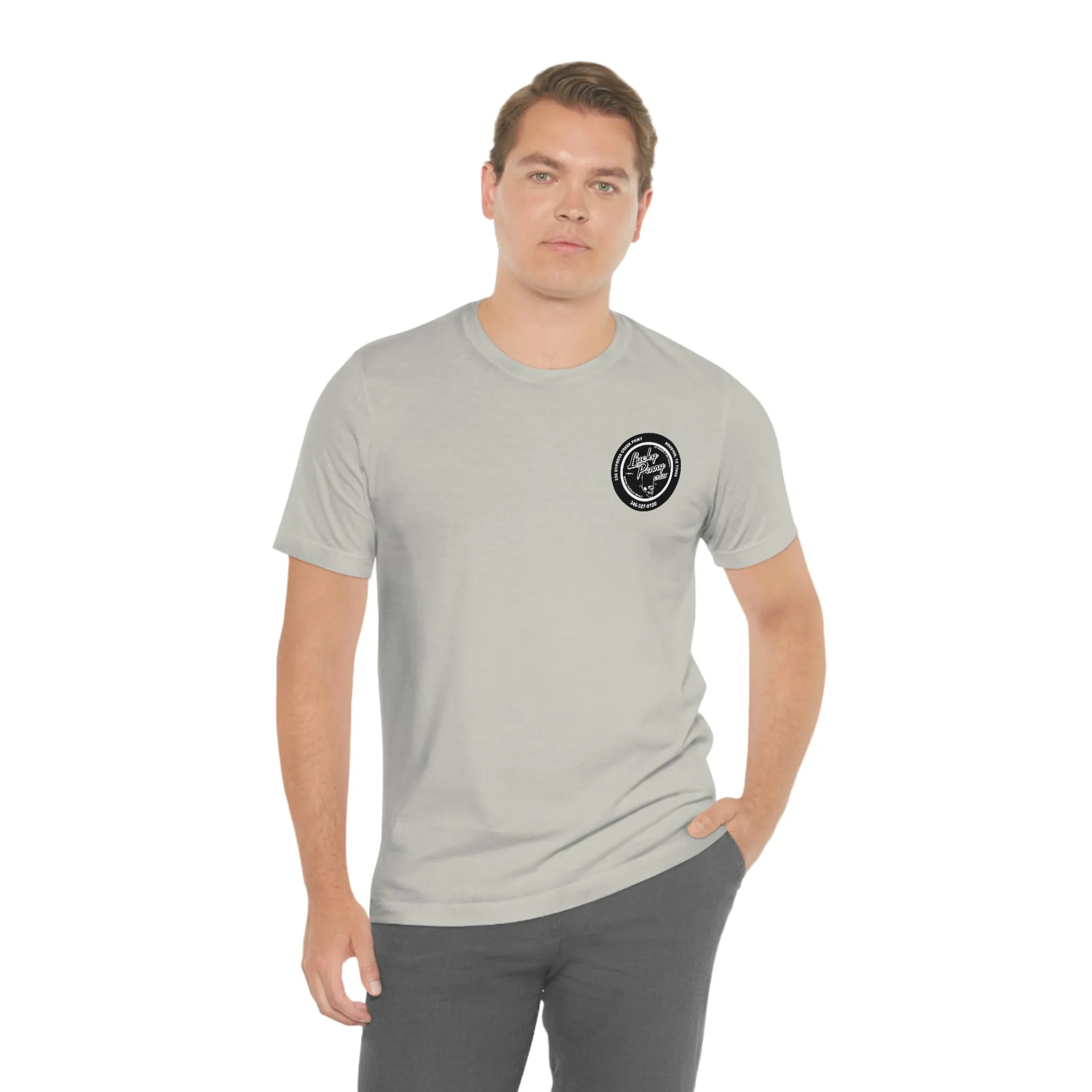Lucky Penny Cycles Houston Skyline T-Shirt