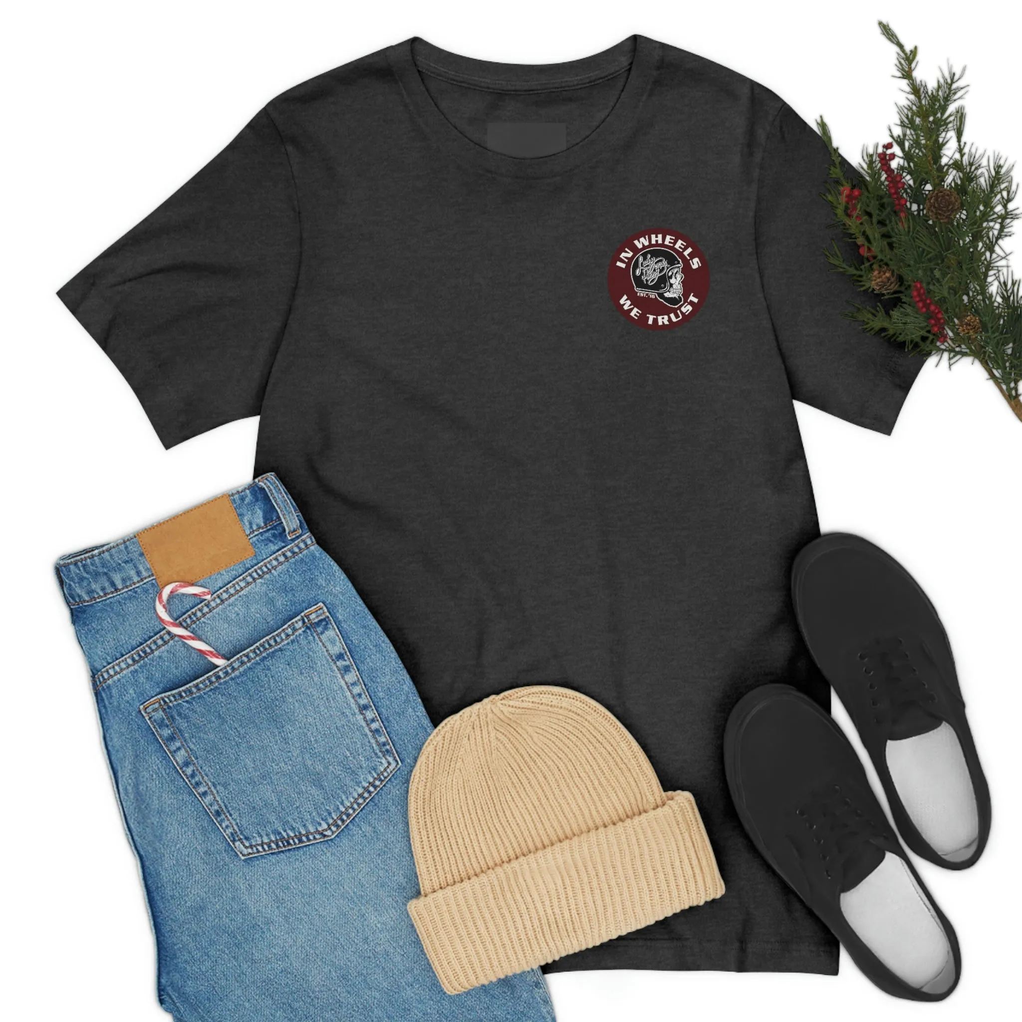 Lucky Penny Cycles In Wheels We Trust T-Shirt