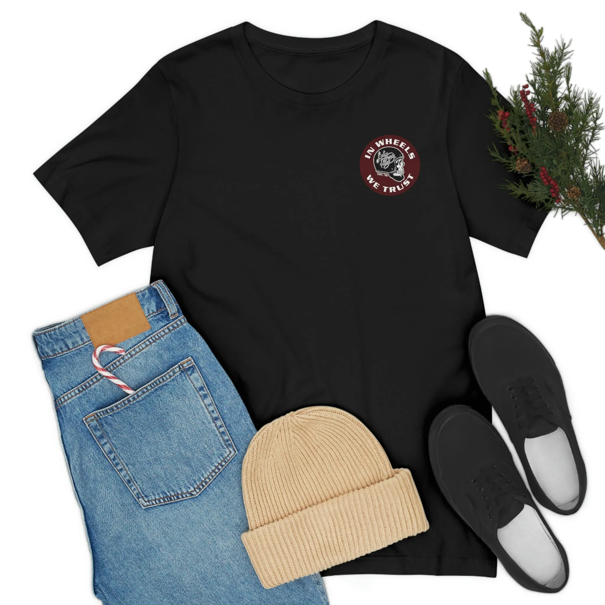 Lucky Penny Cycles In Wheels We Trust T-Shirt
