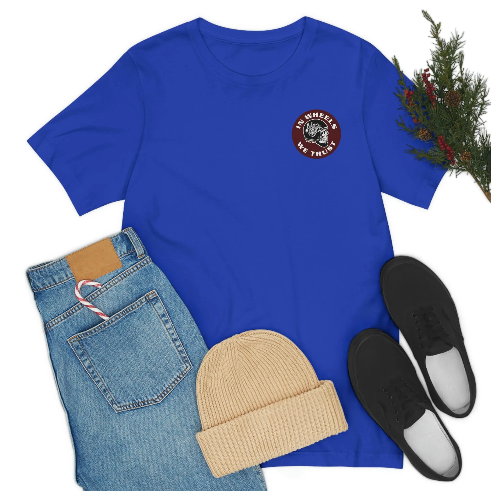 Lucky Penny Cycles In Wheels We Trust T-Shirt