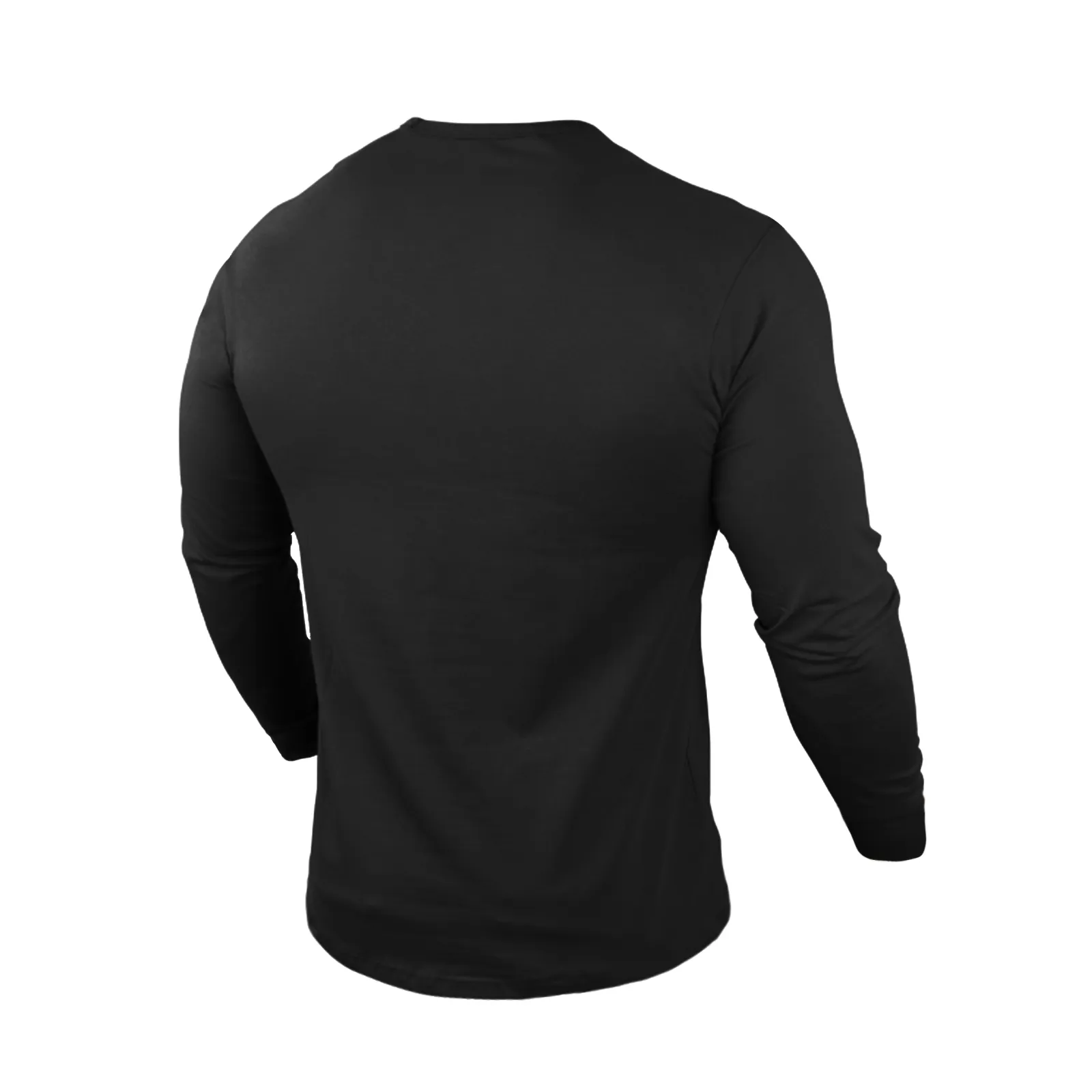 LUCKY SHAMROCK 100% COTTON GRAPHIC LONG SLEEVE T-SHIRT