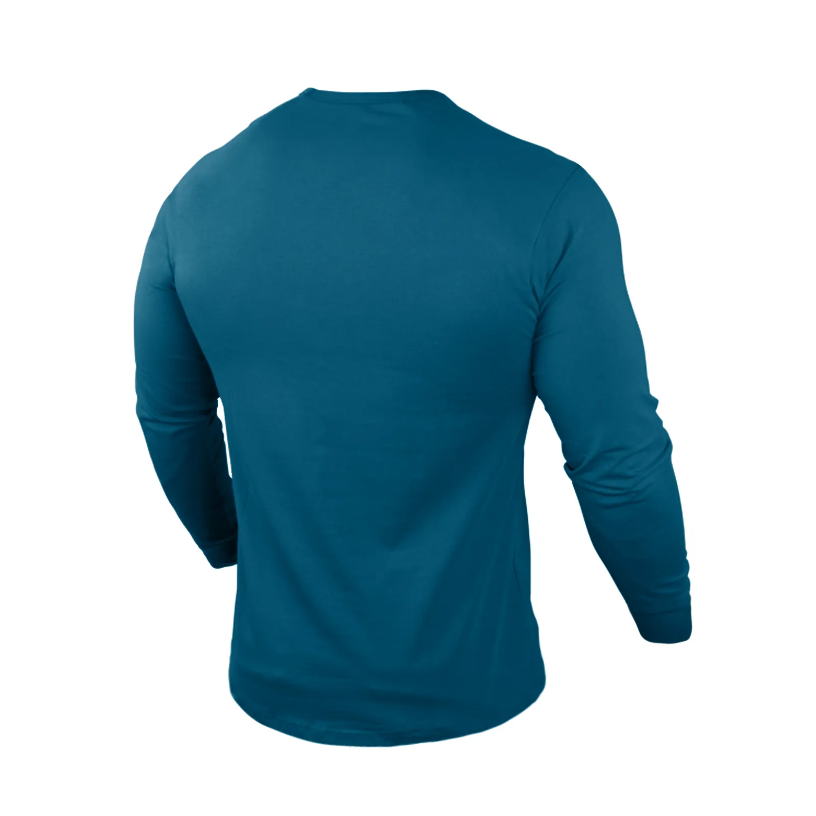 LUCKY SHAMROCK 100% COTTON GRAPHIC LONG SLEEVE T-SHIRT