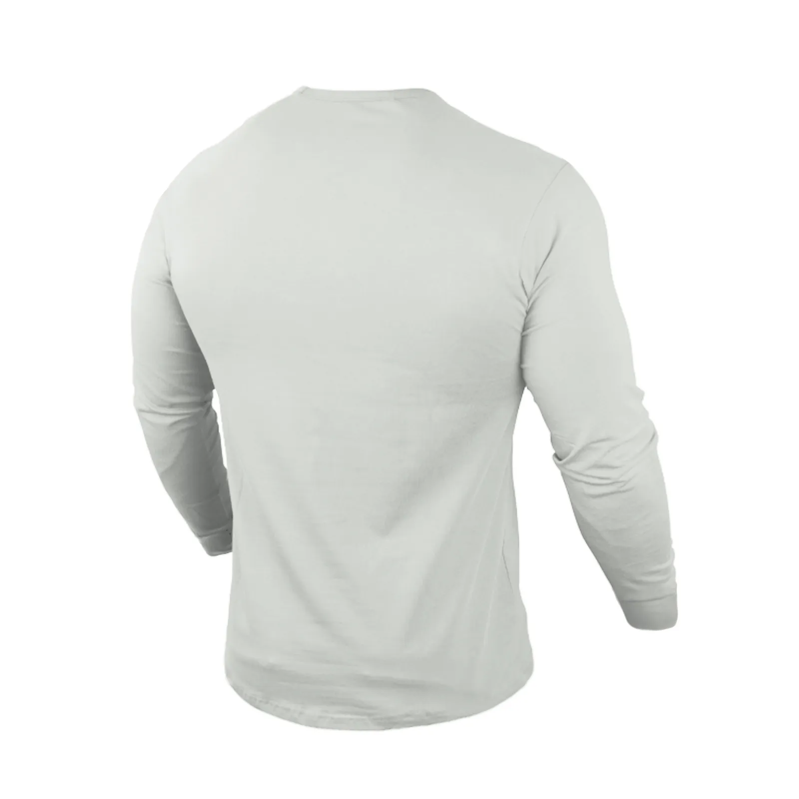LUCKY SHAMROCK 100% COTTON GRAPHIC LONG SLEEVE T-SHIRT