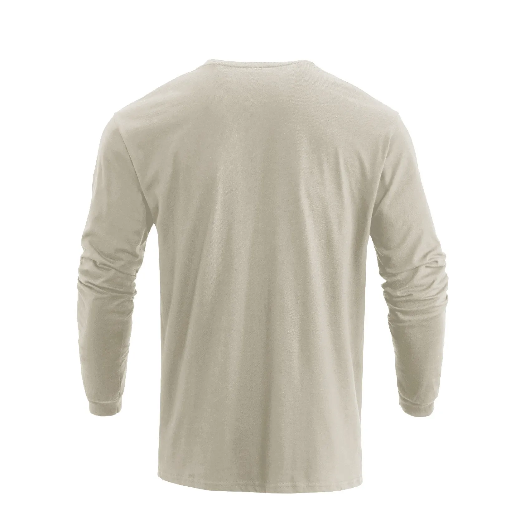 LUCKY SHAMROCK USA FLAG 100% COTTON GRAPHIC LONG SLEEVE T-SHIRT
