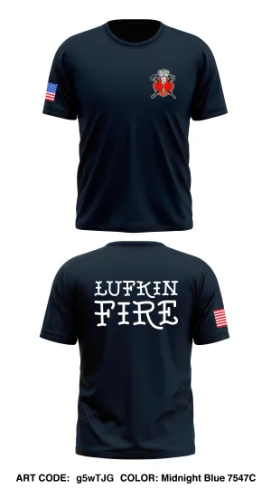 Lufkin Fire Station 2 Store 1 Core Men's SS Performance Tee - g5wTJG