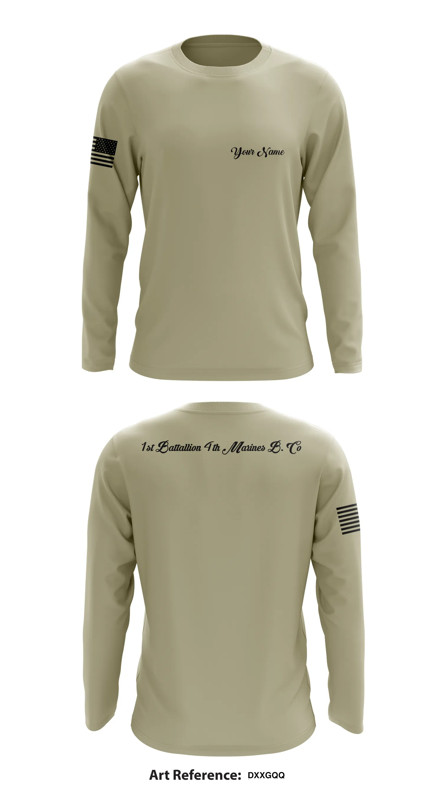 Luis Cambal 1st Bn. 4th Marines Store 1  Core Men's LS Performance Tee - dxxgqQ