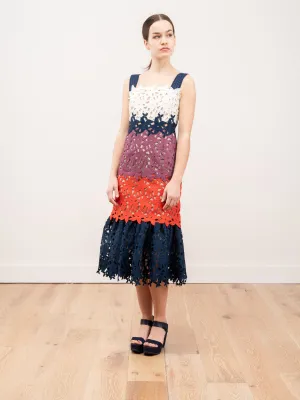 maisy mermaid midi dress