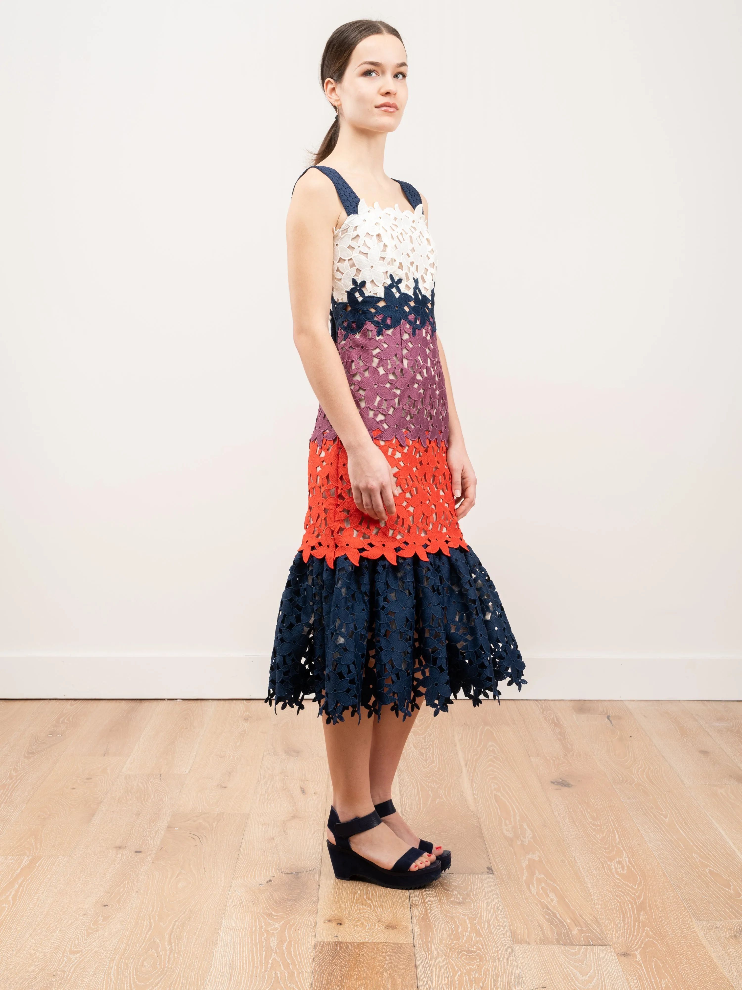 maisy mermaid midi dress
