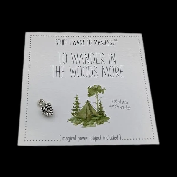 Manifestation Card & Tokens Wander in the Woods