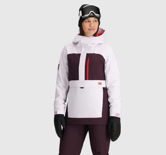 Manteau d'hiver Outdoor Research Snowcrew Anorak Femmes