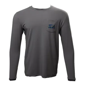 MARLIN POCKET CREW LONG SLEEVE