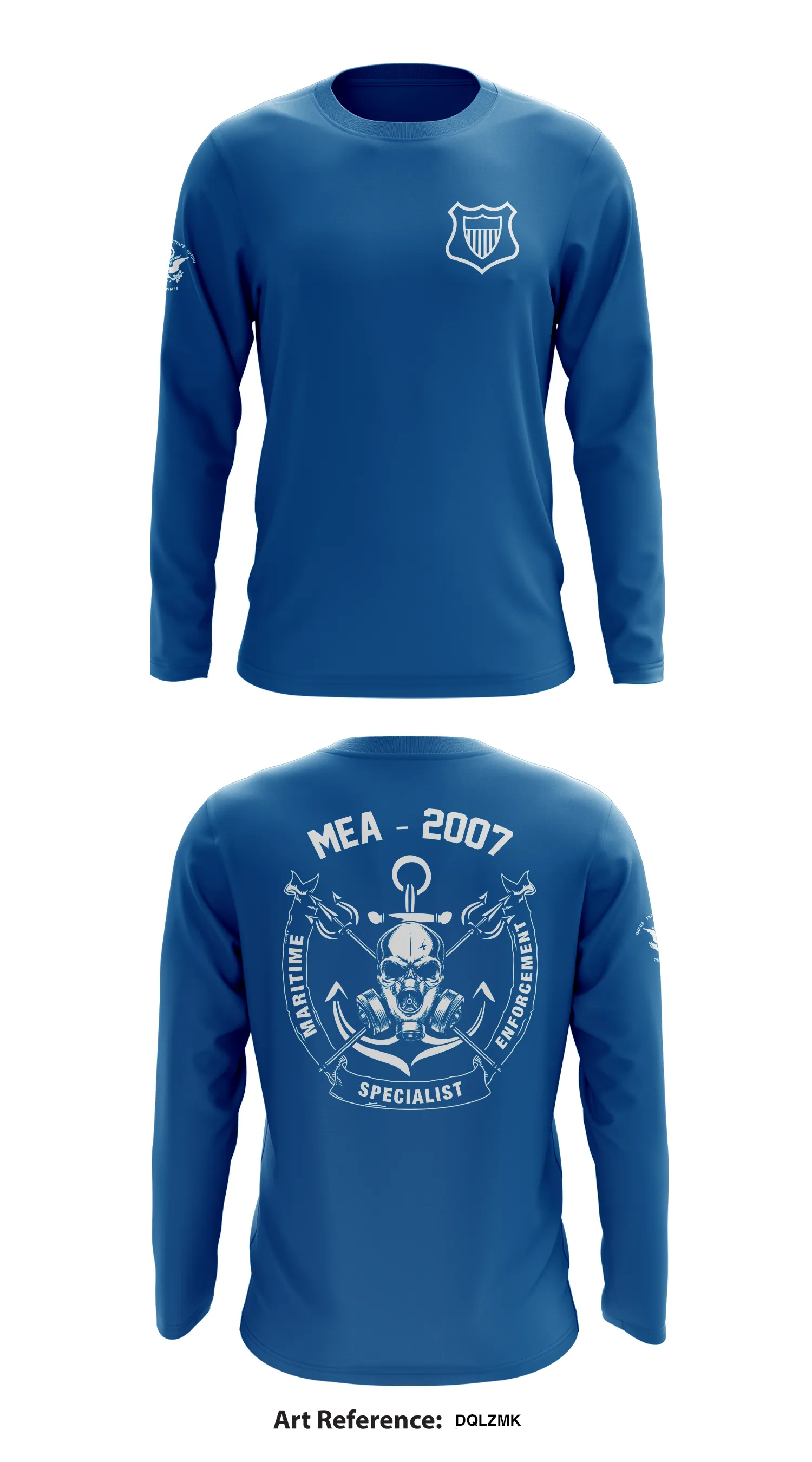 ME A school 2007 Core Men's LS Performance Tee - DqLzMK