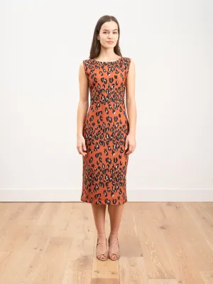 medina dress - leopard