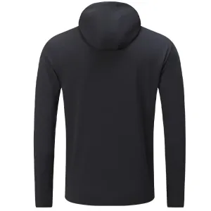 Men Jogging Jacket Running Football Outdoor Quick Dry Breathable Hooded Reflective Gym Workout Zipper Pocket Sport Hiking Coat