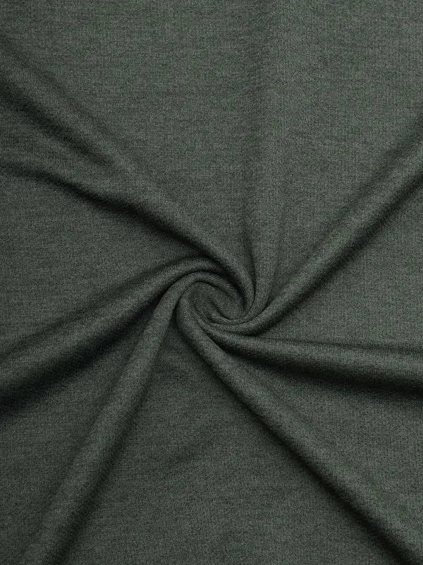 Men Melange Slim Fit Crew Neck T-shirt with MELANGE
