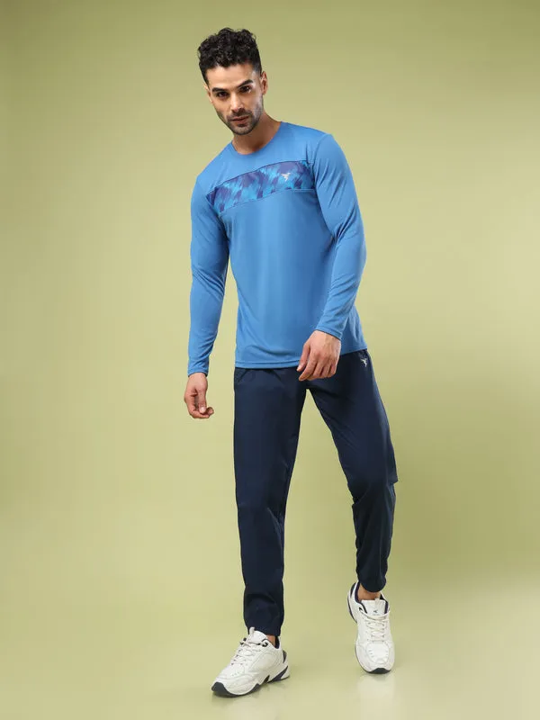 Men Solid Relax Fit Joggers with TECHNOLITE