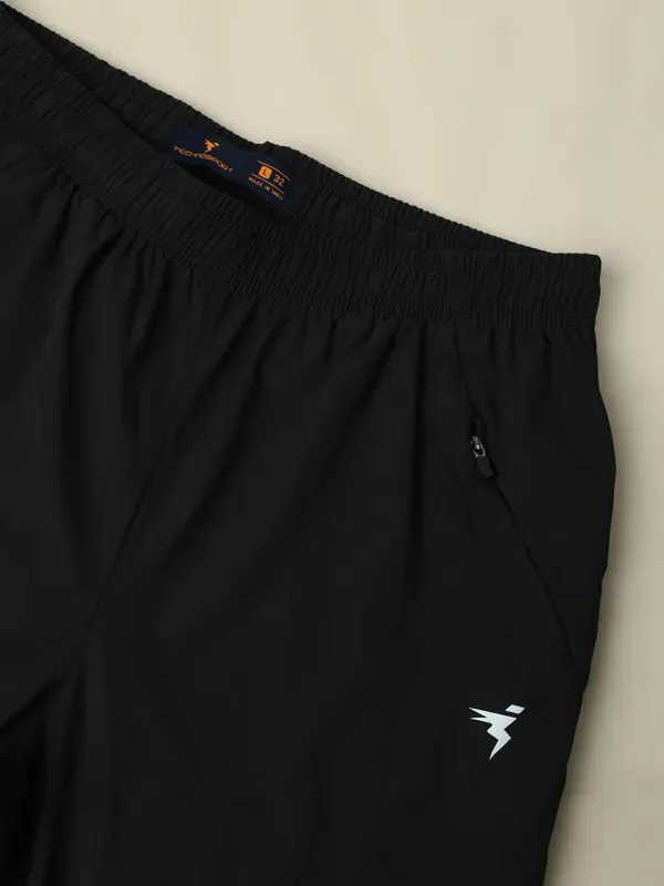 Men Solid Relax Fit Joggers with TECHNOLITE