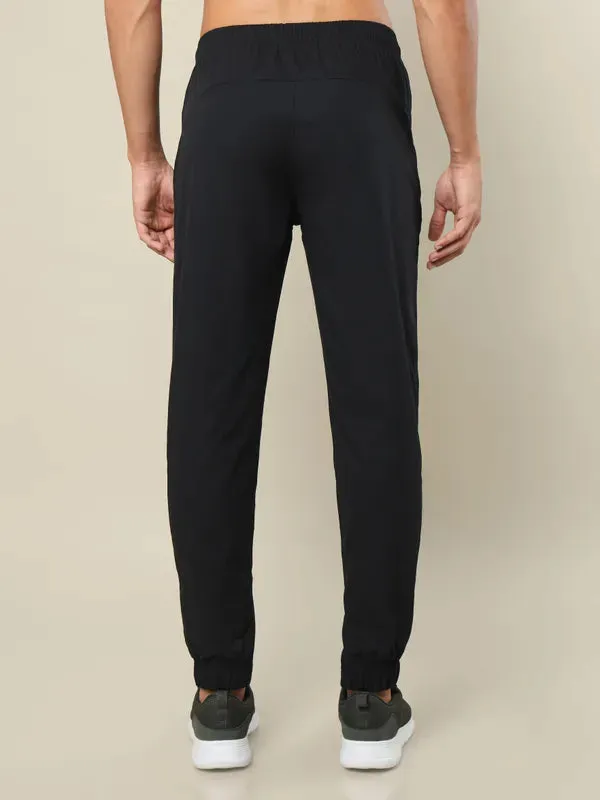 Men Solid Relax Fit Joggers with TECHNOLITE