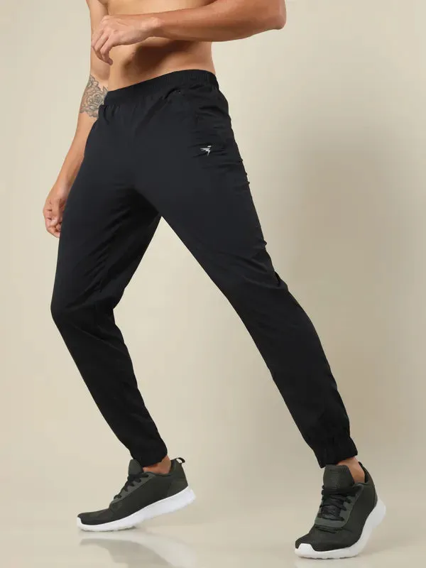 Men Solid Relax Fit Joggers with TECHNOLITE